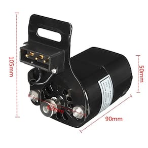 Motor Máquina De Costura Doméstica Completo 110/220 Preto