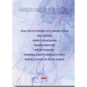 Colecao Sapientia Ii - Grandes Mestres Da Puc-Sp