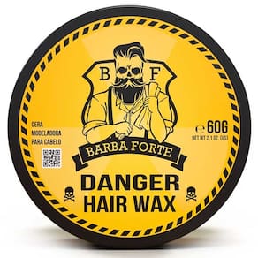 Pasta Danger Cera Hair Wax Efeito Brilho 60g Barba Forte