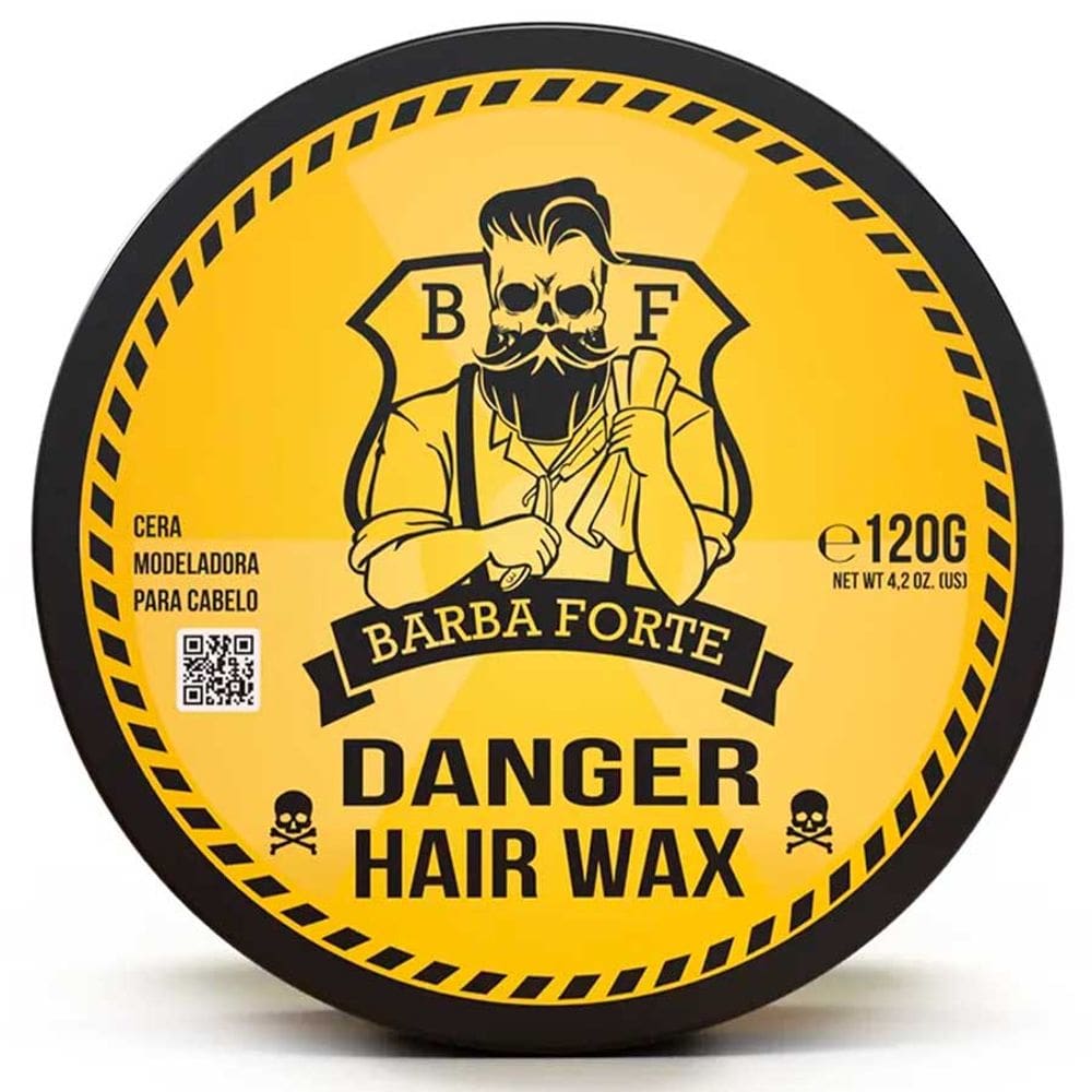 Pasta Danger Cera Hair Wax Efeito Brilho 120g Barba Forte