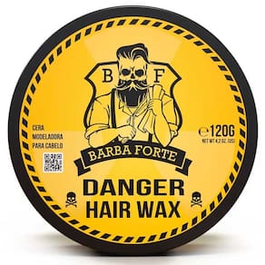 Pasta Danger Cera Hair Wax Efeito Brilho 120g Barba Forte
