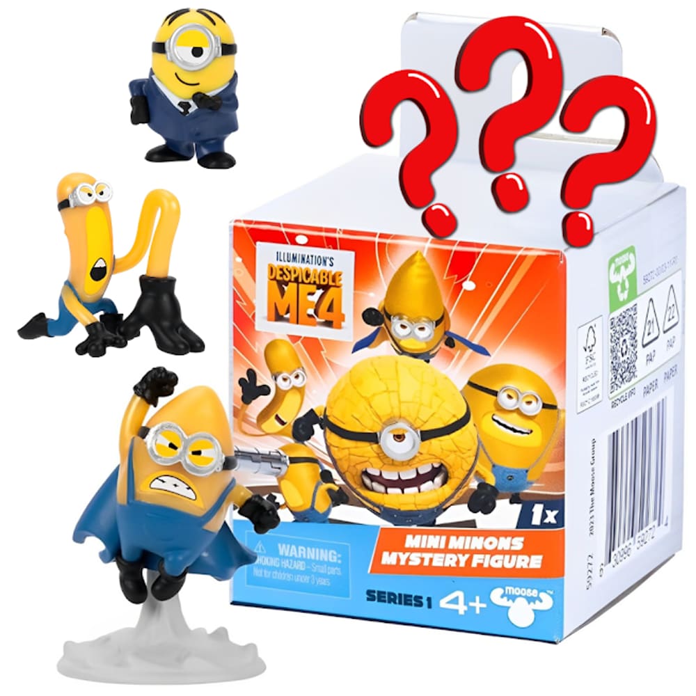 Minion Boneco Colecionável Surpresa Meu Malvado Favorito 4