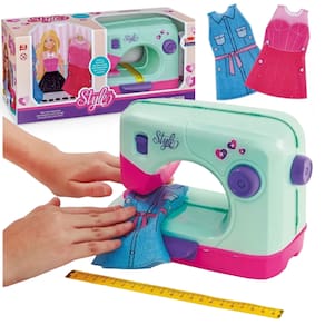 Mini Maquininha De Costura Infantil Brinquedo Atelie Style