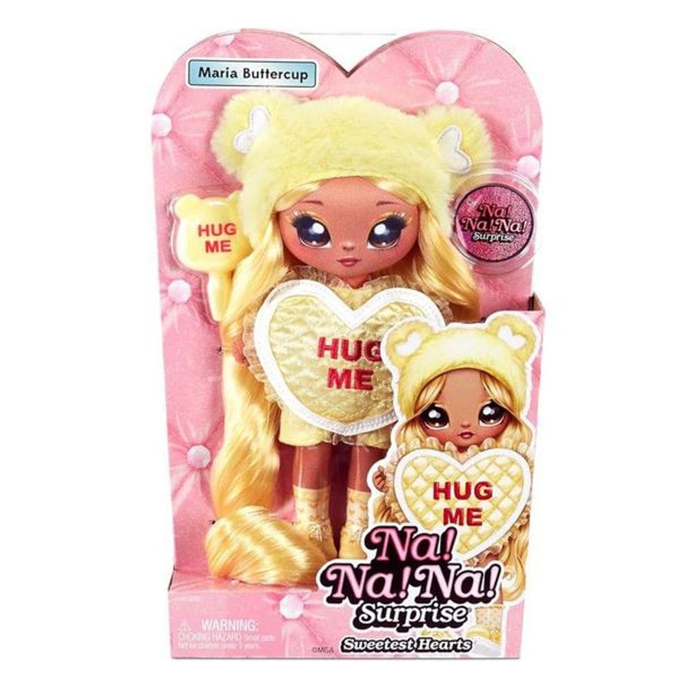 Boneca Sweetest Coracao - Maria Buttercup M SHOP COMERCIAL LTD