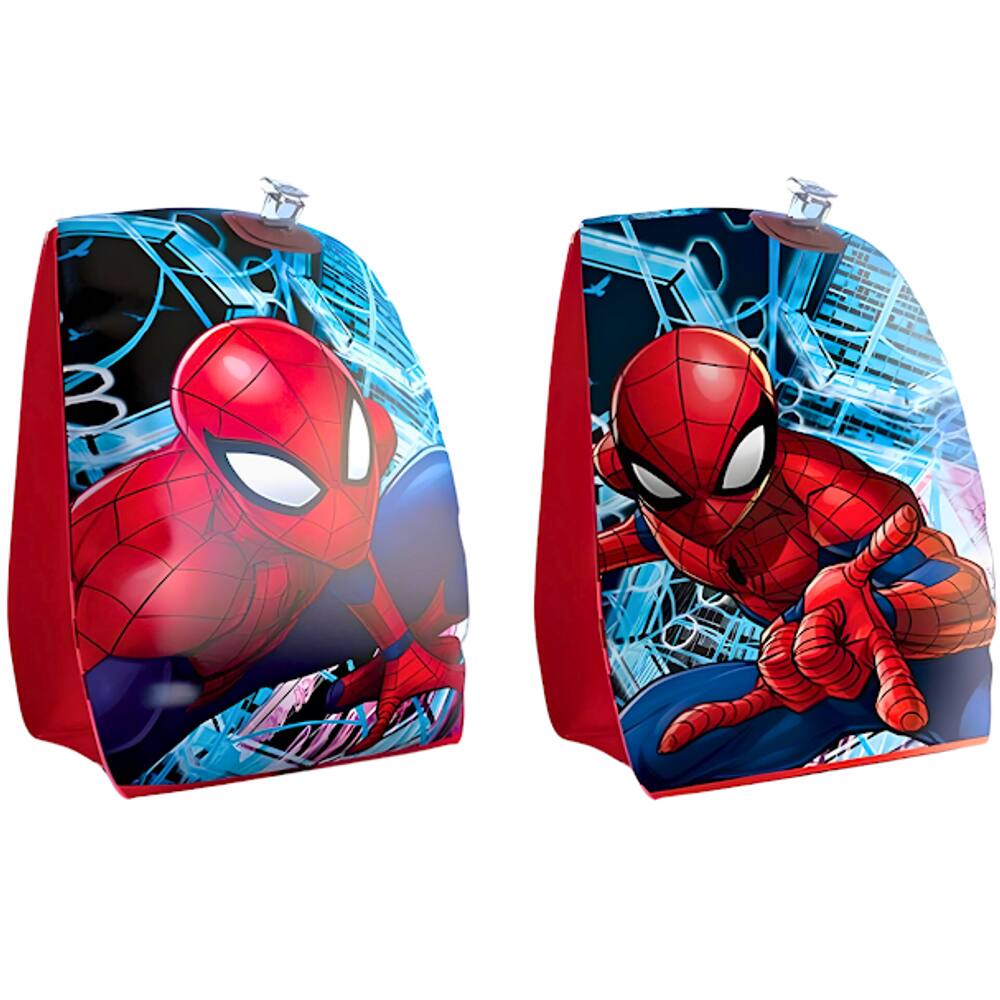 Boia de Braço Inflavel Infantil 18x14cm Homem Aranha Marvel