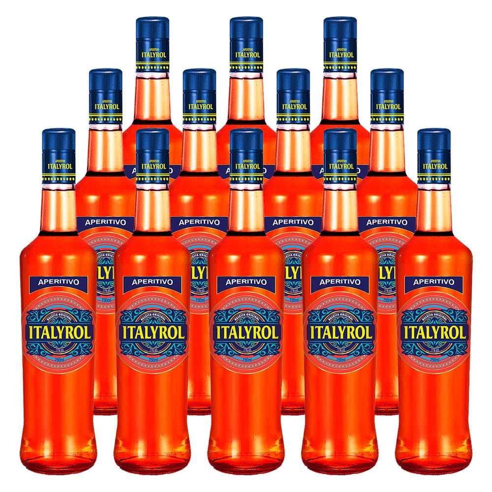 Aperitivo Italyrol Spritz 750ml 12 Unidades