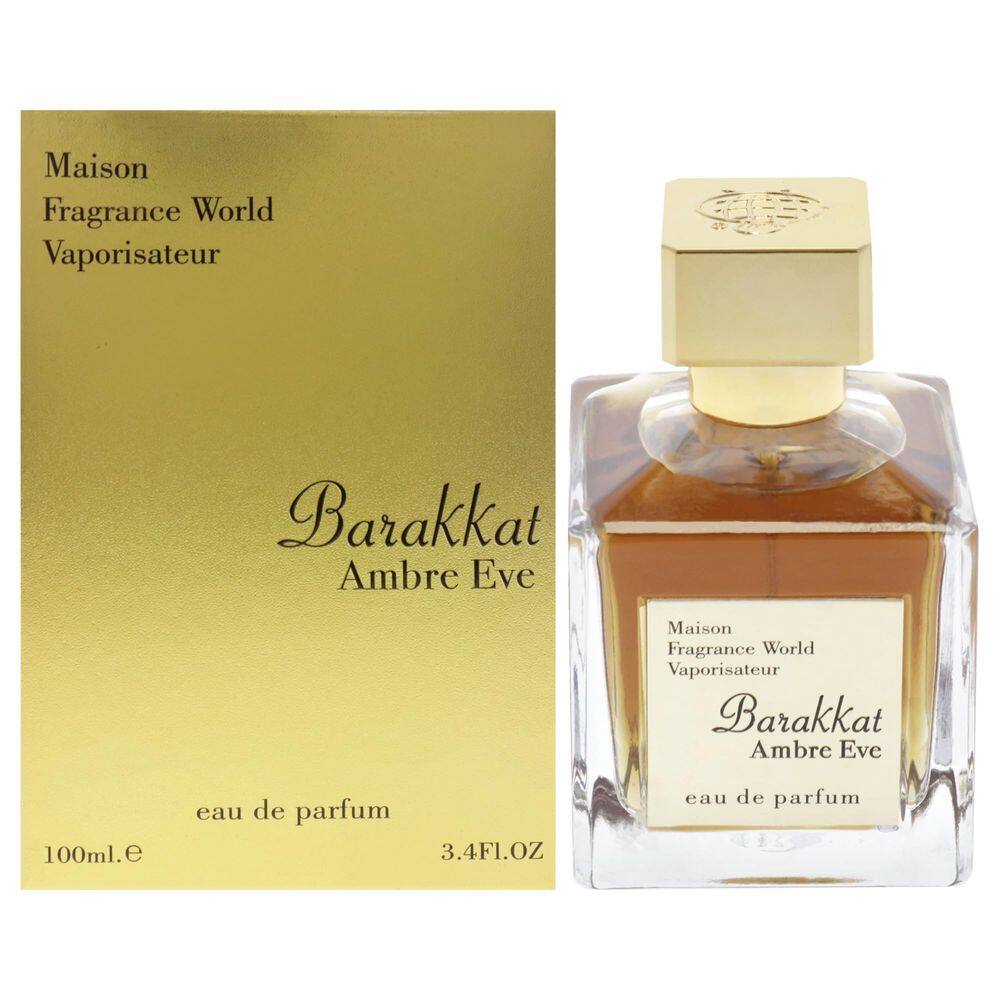 Perfume Fragrância World Maison Barakkat Amber Eve 100mL EDP
