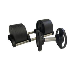 Peso Dumbbell Ajustável Premium Até 32kg Ahead Sports Preto