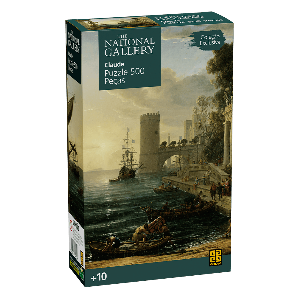 Quebra Cabeca - The National Gallery - Claude - 500 pecas GROW