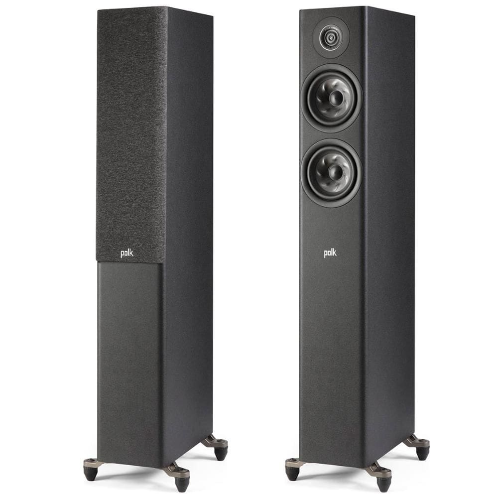 Polk Audio R500 Par de Caixas Acústicas Torre Premium Compactas 200W Preto