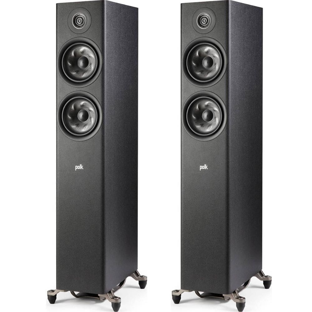 Polk Audio R600 Par de Caixas Acústicas Torre Premium Power Port 2.0 200W Preto