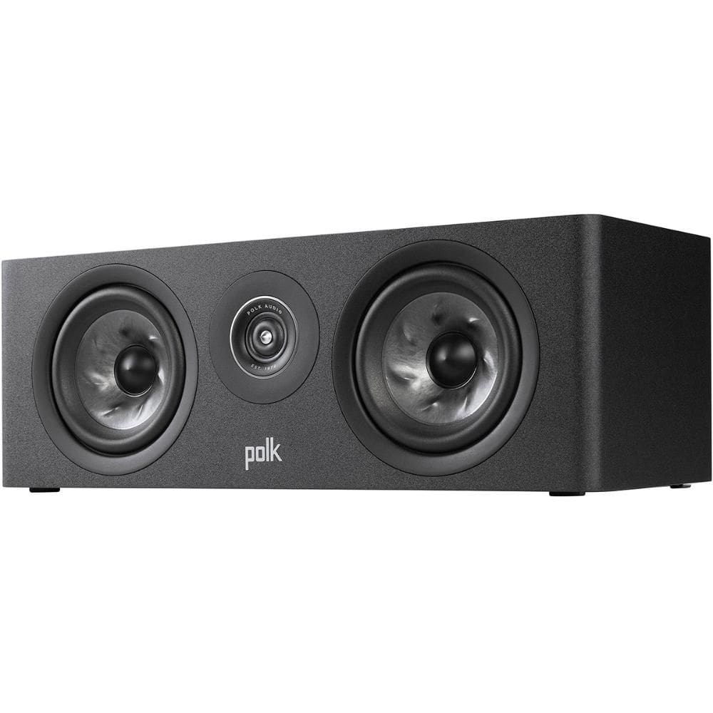 Polk Audio R300 Caixa Acústica Central Compacta para Home Theater 200W Preto