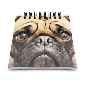 Bloco De Anotações Pug Face