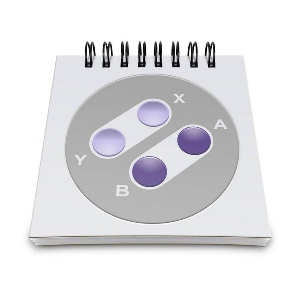 Bloco De Anotações Joystick 16-bits