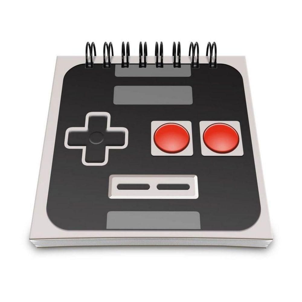 Bloco De Anotações Joystick 8-bits