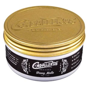 Pomada Strong Matte - Efeito Seco Alta Fixação 90g Caballeros