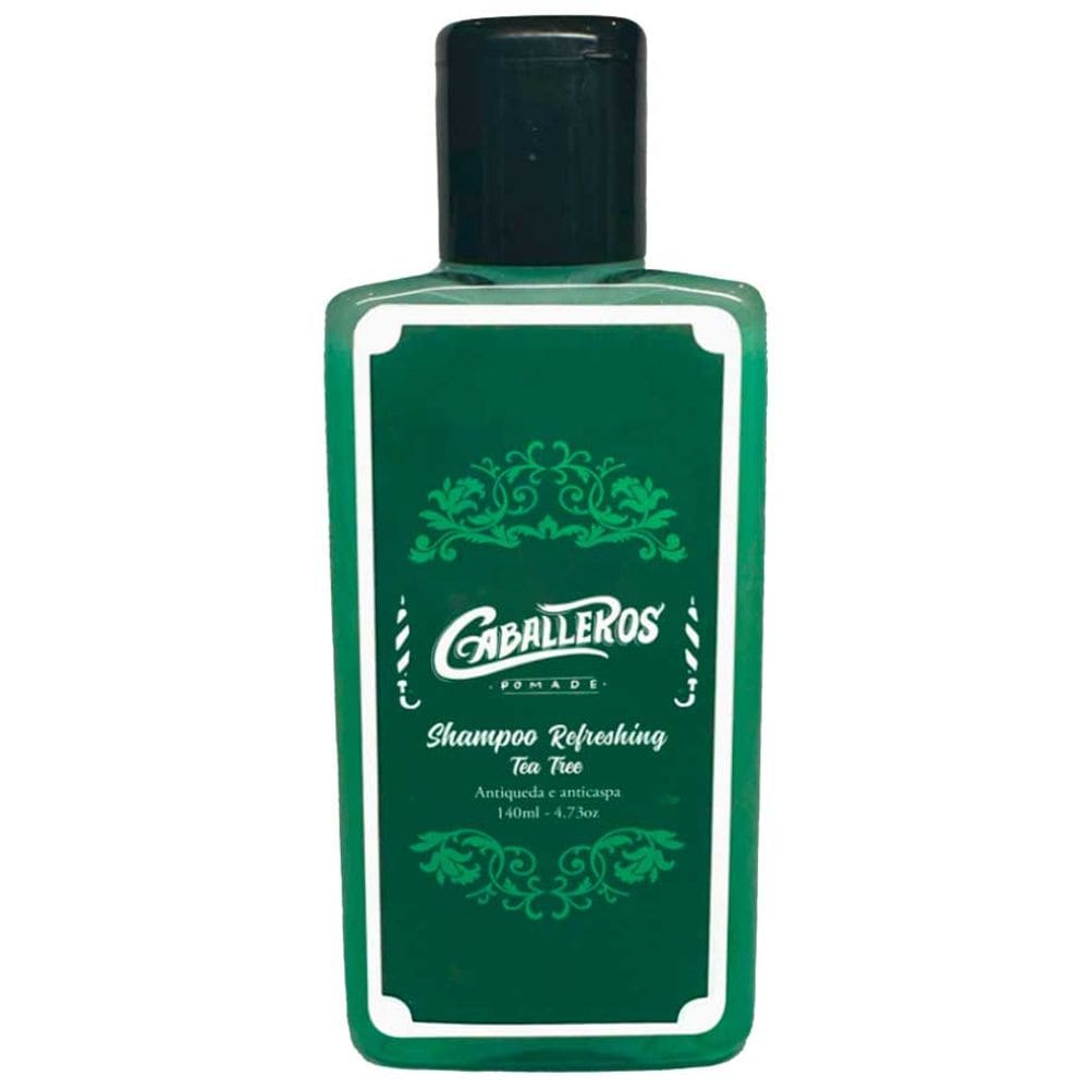 Shampoo Refreshing Tea Tree - Antiqueda e Anticaspa 140mL Caballeros