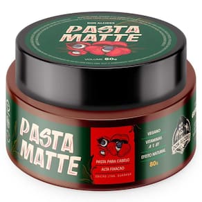 Pasta Matte Guaraná Antarctica Pomada Alta Fixação 80g Don Alcides