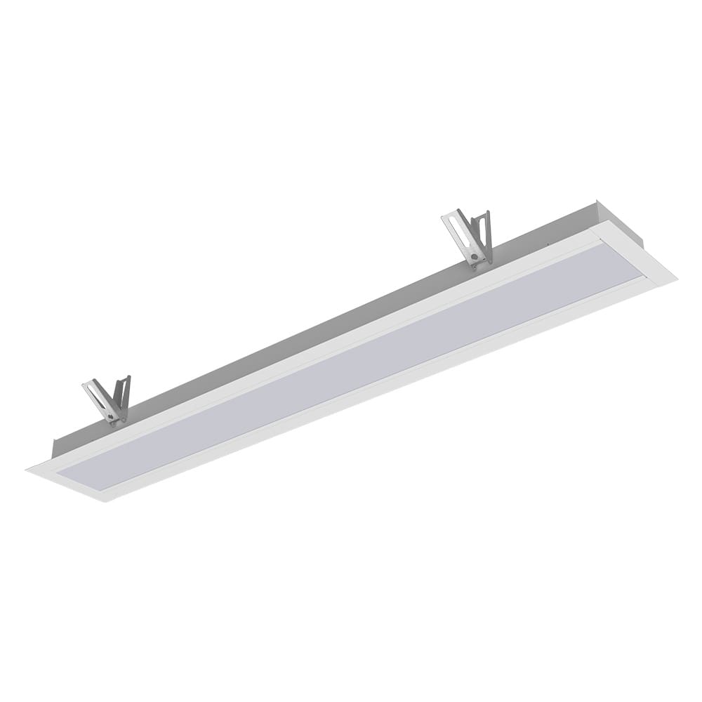 Luminária Embutir Taschibra Vetor Led Linear 35W Bivolt Branca 4000K Neutro