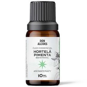 Óleo Essencial Hortelã Pimenta Aromaterapia 10mL Don Alcides