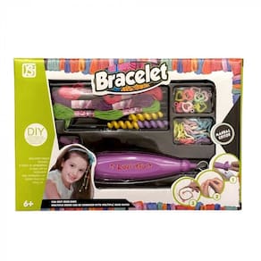 Micangas - Kit de Pulseiras com Maquina de Tranca - Dit Rope Bracelet HONGYAO