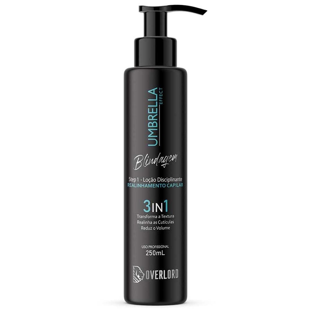 Blindagem Capilar Umbrella Effect 3in1 Loção Disciplinante 250mL Overlord