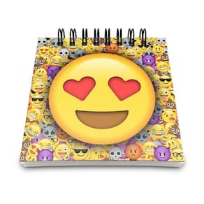 Bloco De Anotações Emoticon - Emoji Amor