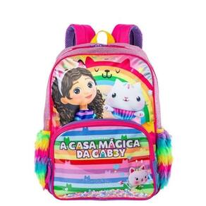 Mochila Costa Grande Escolar Menina Casa Mágica Gabby Sestini