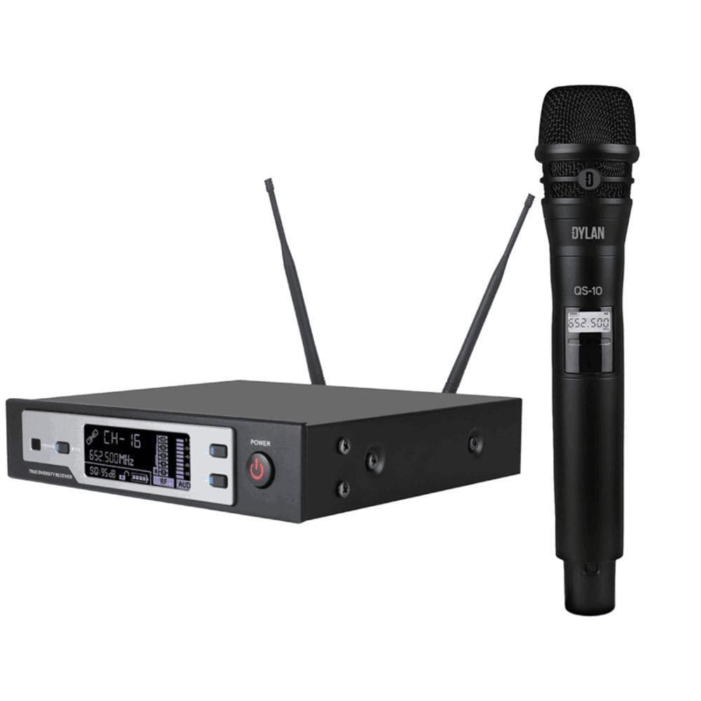 Microfone Dylan Qs-10 Sem Fio