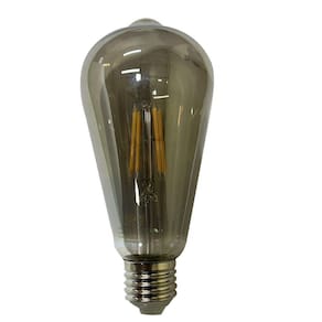 Lampada Led 30w Multi Filamento Fume Kit 2 Uni Iluminaçao Casa Quarto Sala Garagem Ambiente Branco Quente Luz