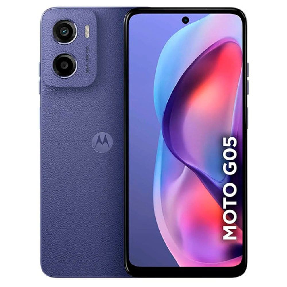 Smartphone Motorola Moto G05 128GB 12GB (4GB RAM + 8GB Ram Boost) Camera 50MP AI Bateria 5200 mAh Tela 6.7
