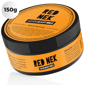 Pomada Super Heavy Hold Brilho Natural Ultra Fixação 150g Red Nek
