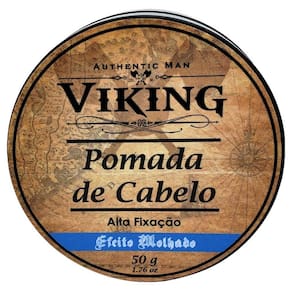 Pomada Efeito Molhado Alta Fixação 50g Viking