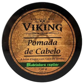 Pomada Efeito Matte / Seco de Alta Fixação 150g Viking