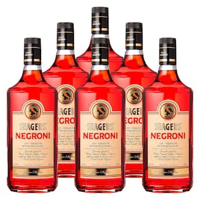 Aperitivo Seagers Negroni 980ml 6 Unidades