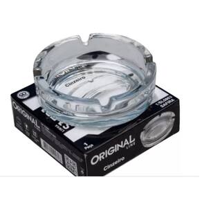 Cinzeiro De Vidro  transparente Redondo para Bar Hotel Casa