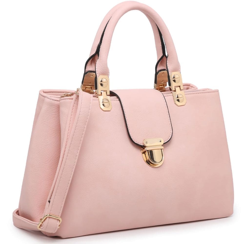 Bolsa Dasein Satchel Top Handle Purse Sacola de couro vegano