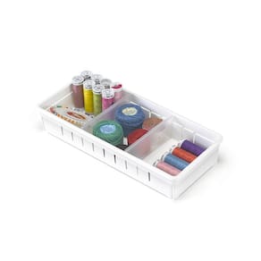 Organizador De Gavetas Com Divisórias - 12 x 4,8 x 27 cm