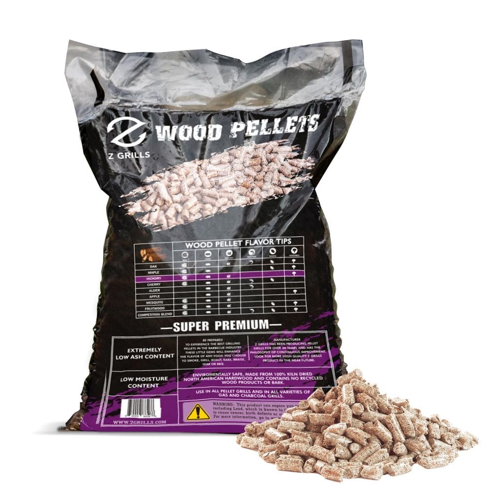 Pellets de madeira para Smoker Grill Z GRILLS 100% Hardwood Hickory