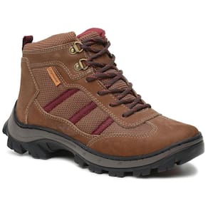 Bota Coturno Segurança Trabalho nobuck Cravo bico pvc