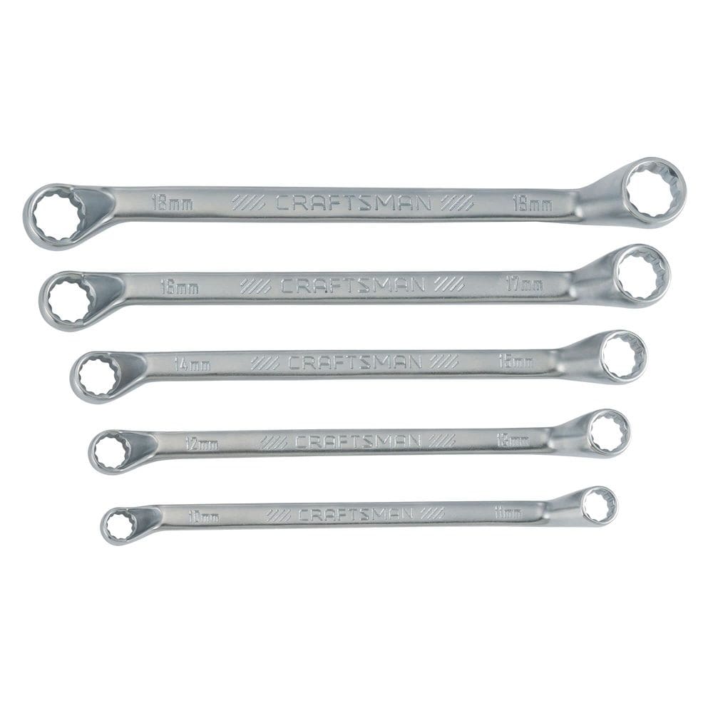 Conjunto de chaves CRAFTSMAN Offset Box End, 5 peças, métrico