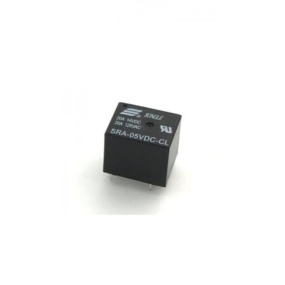 Rele Preto Sra-5Vdc-Cl 5V 20A