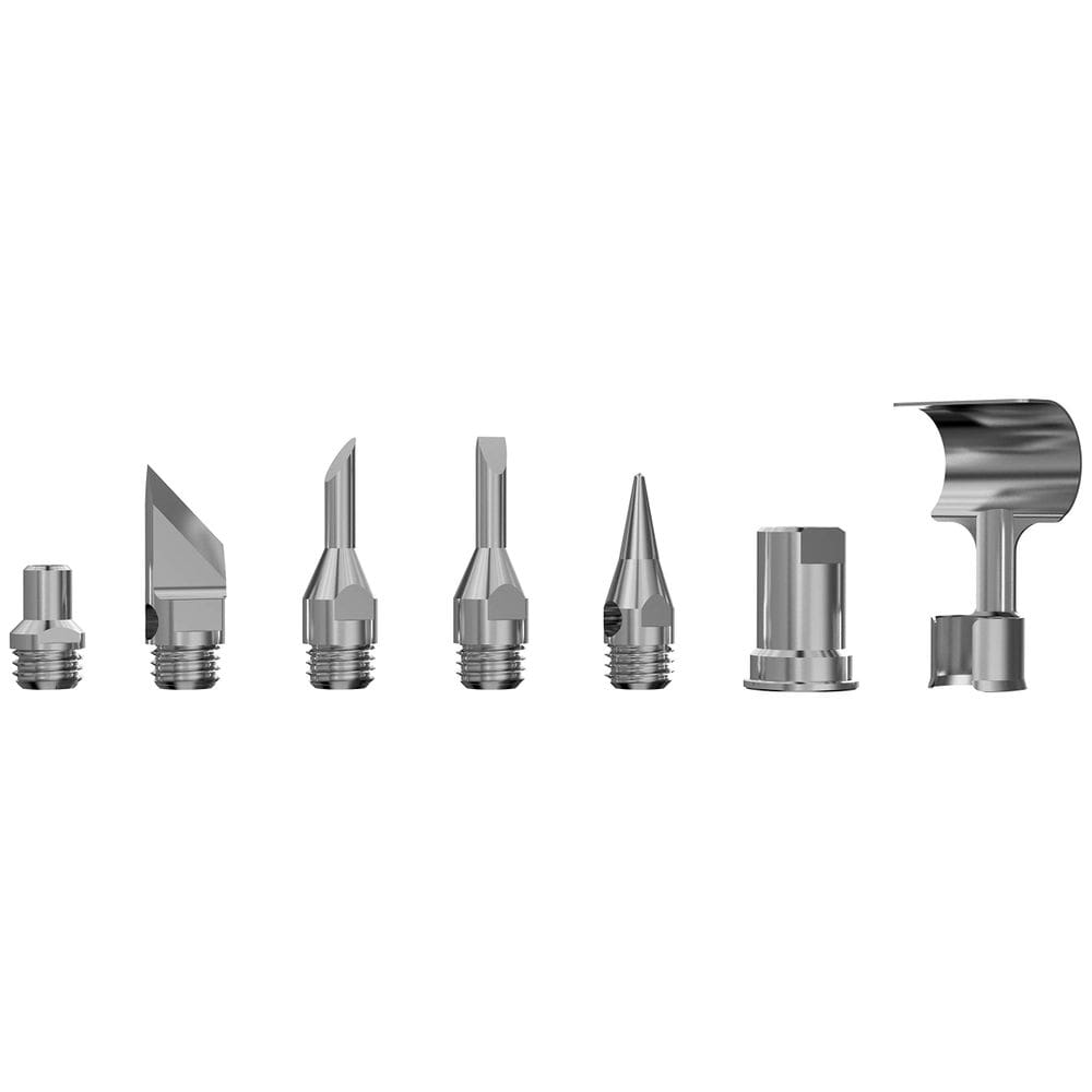 Conjunto de 7 peças com pontas de ferro de solda com tocha de butano LEXIVON LX-770 LX-771