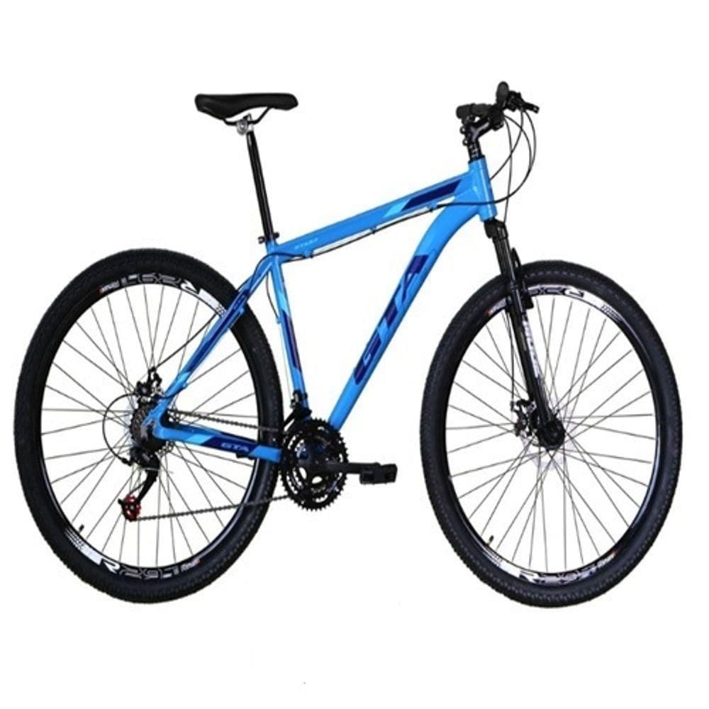 Bicicleta Aro 29 Gta Azul 21v Câmbios Importados