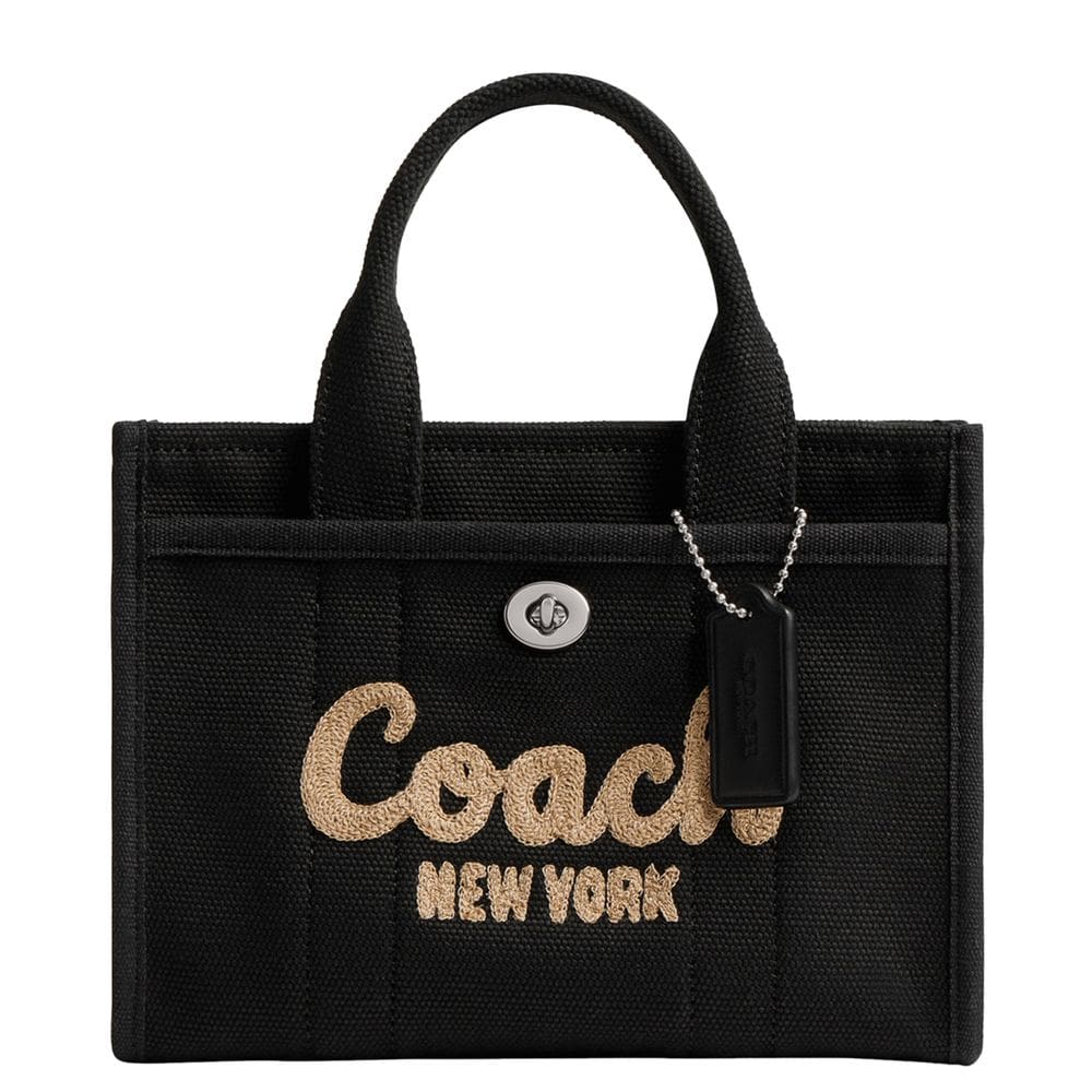 Sacola Coach Cargo 20 de lona preta