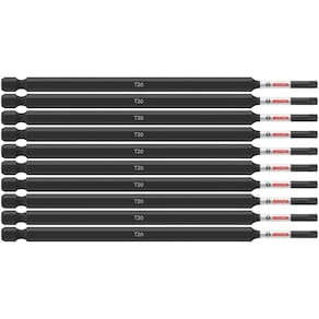 Brocas elétricas para aparafusar BOSCH ITT206B Torx #20 de 6 cm, pacote com 10