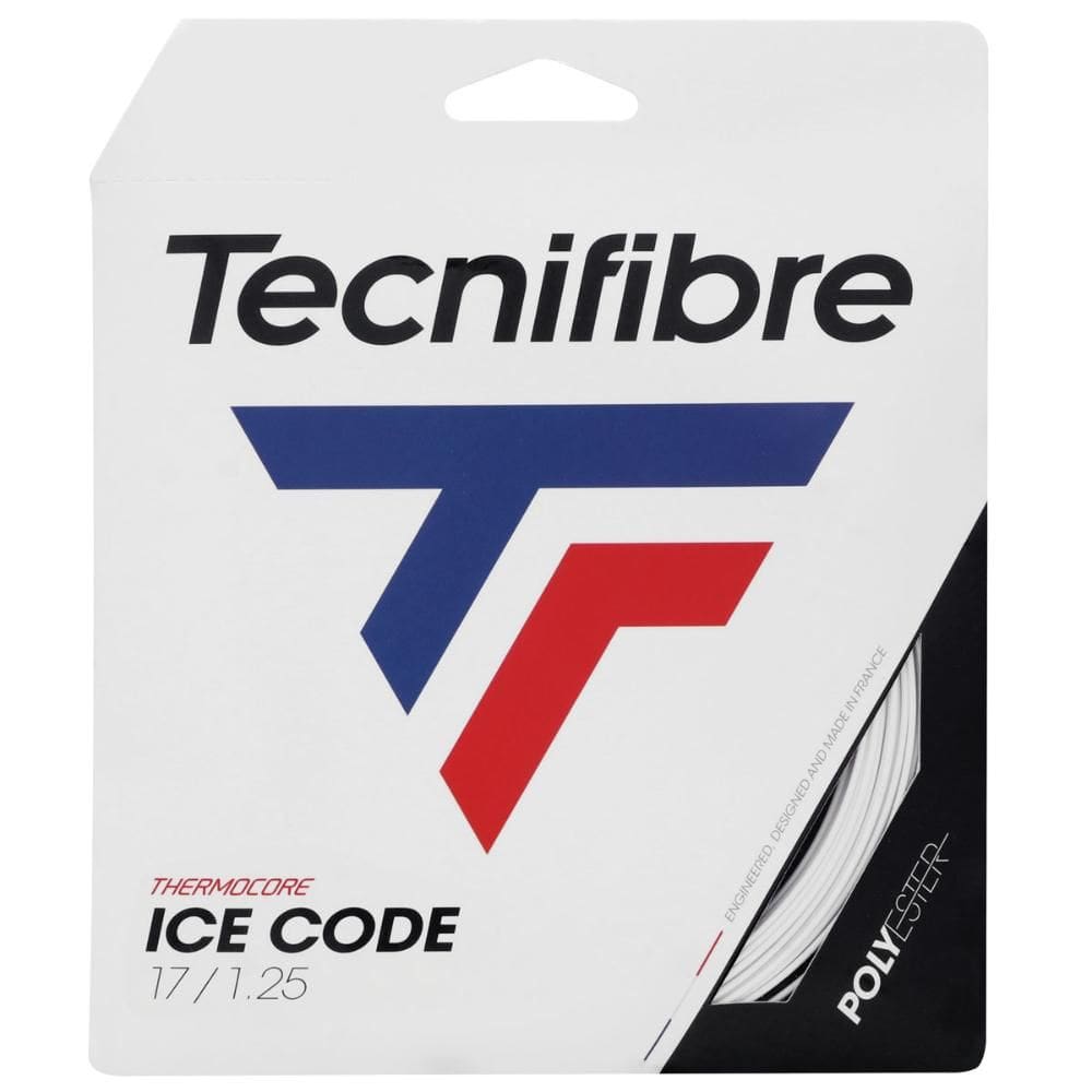 Corda Tecnifibre Ice Code 17 1.25mm - Set Individual - Branca