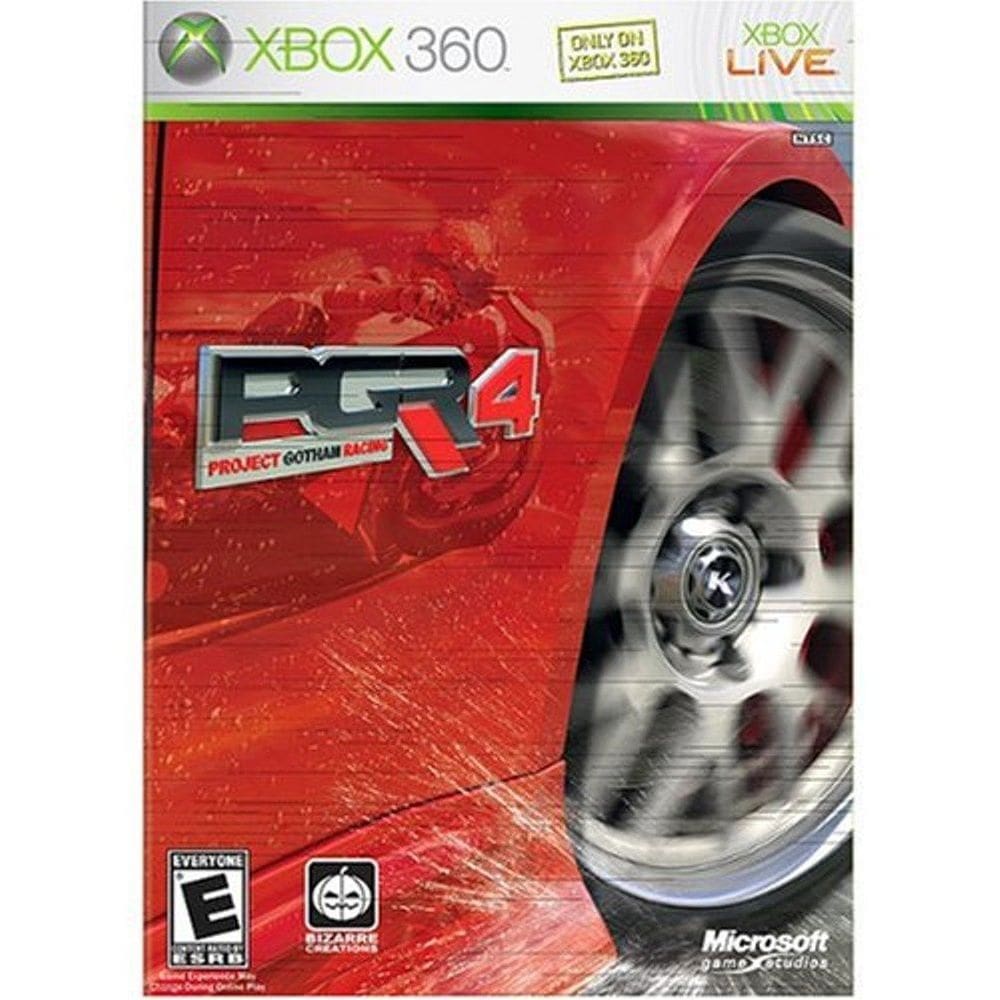 Jogo eletrônico Microsoft Project Gotham Racing 4 Xbox 360