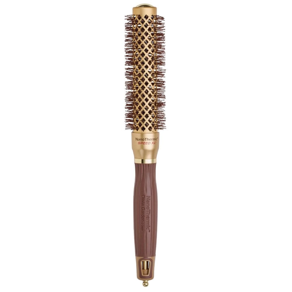 Escova de cabelo redonda térmica Olivia Garden NanoThermic Speed XL