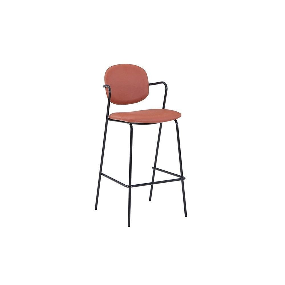 Banqueta Isla Poliuretano 105cm, X 47cm X 53cm Caramelo